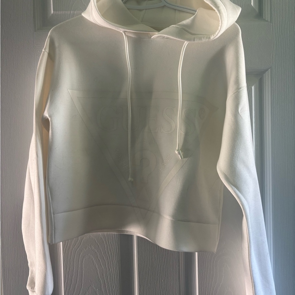 Guess Women's Off-White Hoodie
